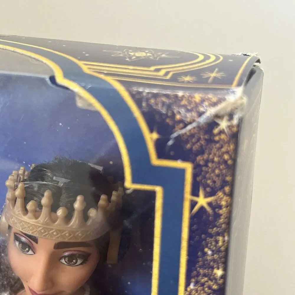 Disney Wish King Magnifico & Queen Amaya of Rosas Doll Figures 2-Pack - New